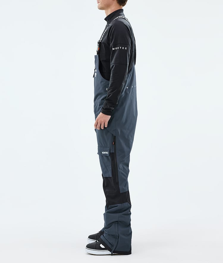 Montec Fawk Lumilautailuhousut Miehet Metal Blue/Black, Image 3 of 7