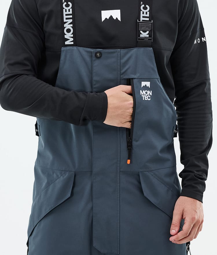 Montec Fawk Lasketteluhousut Miehet Metal Blue/Black, Kuva 5 / 6