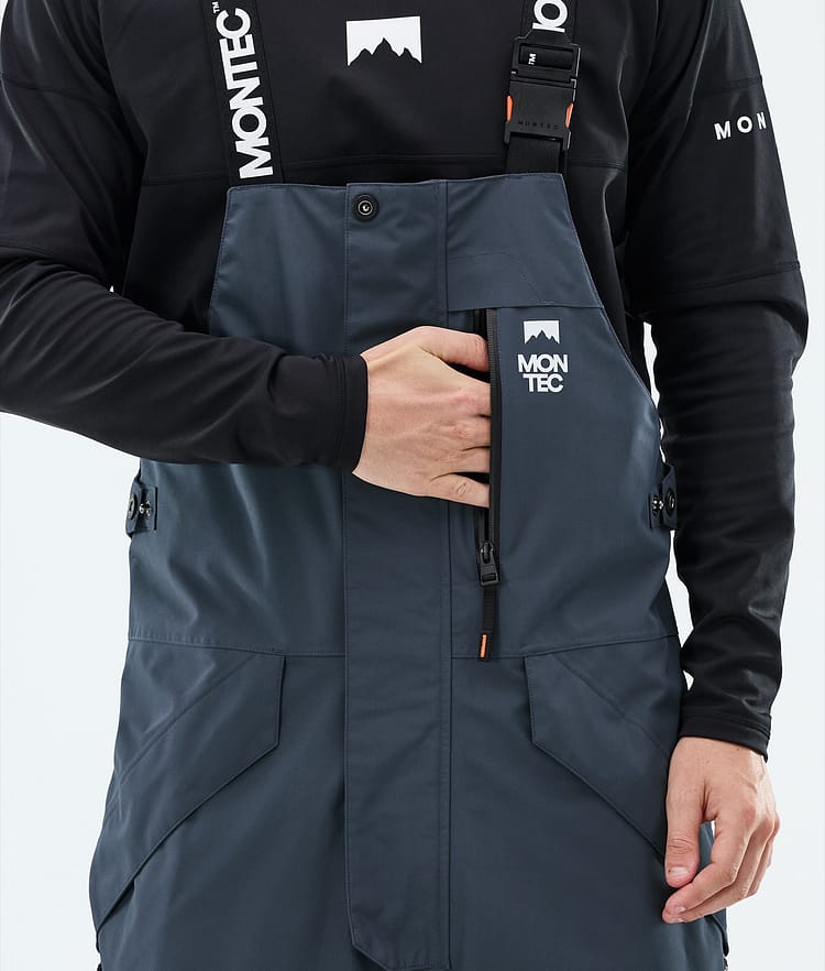 Montec Fawk Lumilautailuhousut Miehet Metal Blue/Black, Image 6 of 7