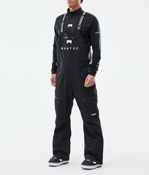 Montec Arch Lumilautailuhousut Miehet Black