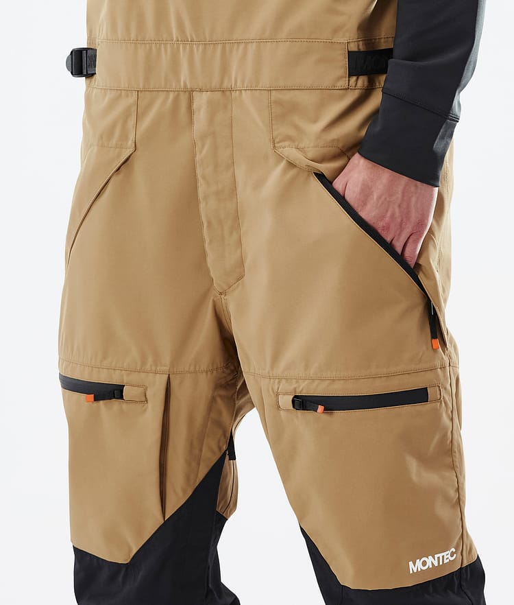 Montec Arch Lasketteluhousut Miehet Gold/Black, Kuva 4 / 6