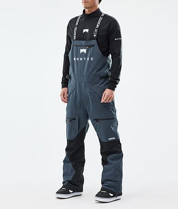 Montec Arch Lumilautailuhousut Miehet Metal Blue/Black