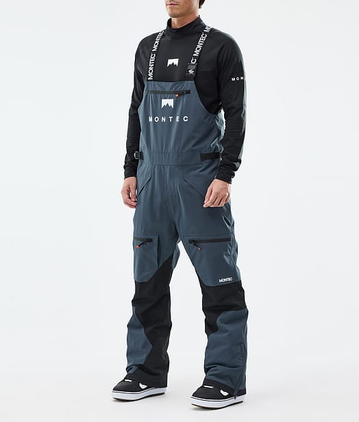 Montec Arch Lumilautailuhousut Miehet Metal Blue/Black