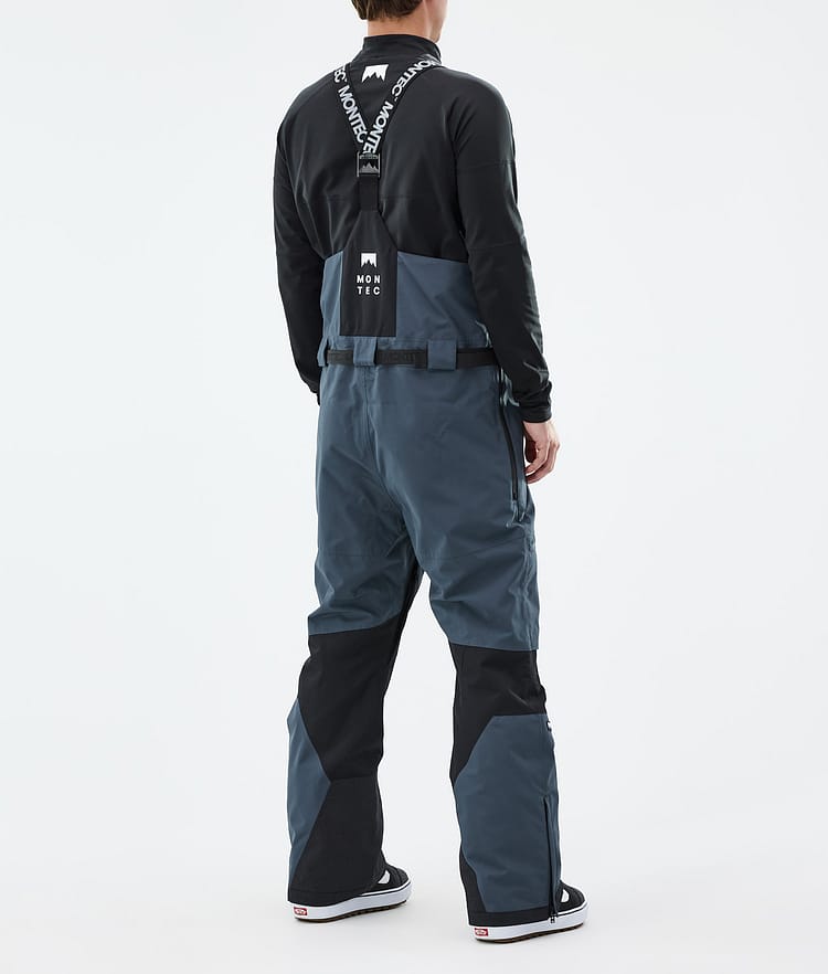 Montec Arch Lumilautailuhousut Miehet Metal Blue/Black, Kuva 3 / 6