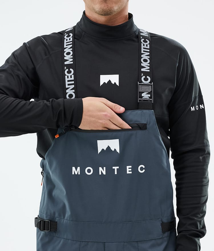 Montec Arch Lumilautailuhousut Miehet Metal Blue/Black, Kuva 5 / 6