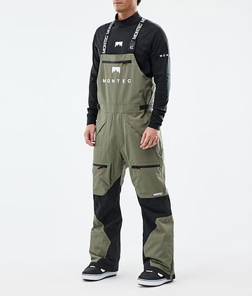 Montec Arch Lumilautailuhousut Miehet Greenish/Black