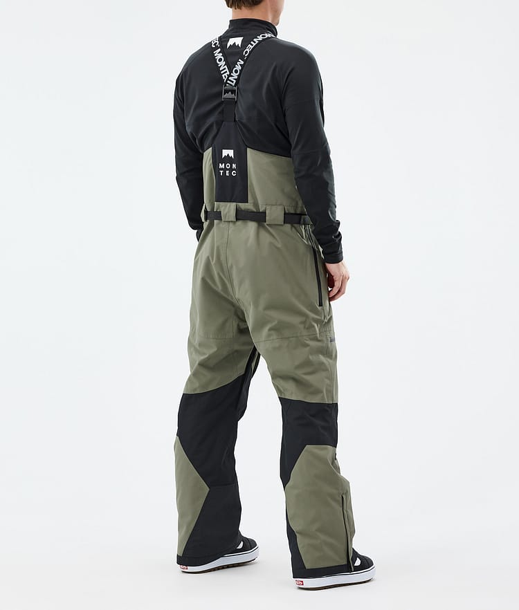 Montec Arch Lumilautailuhousut Miehet Greenish/Black, Kuva 3 / 6