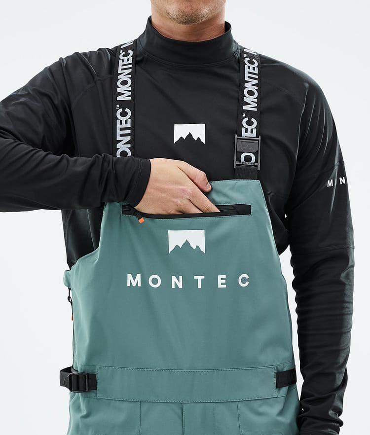 Montec Arch Lumilautailuhousut Miehet Atlantic/Black, Kuva 5 / 6