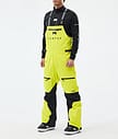 Montec Arch Lumilautailuhousut Miehet Bright Yellow/Black