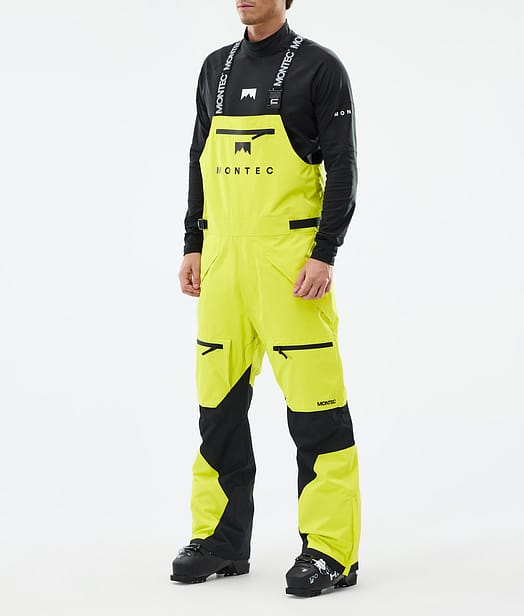 Montec Arch Lasketteluhousut Miehet Bright Yellow/Black