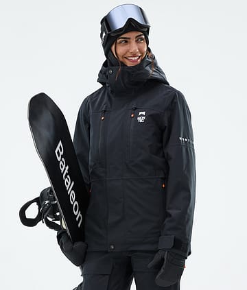 Montec Fawk W Lumilautailutakki Naiset Black