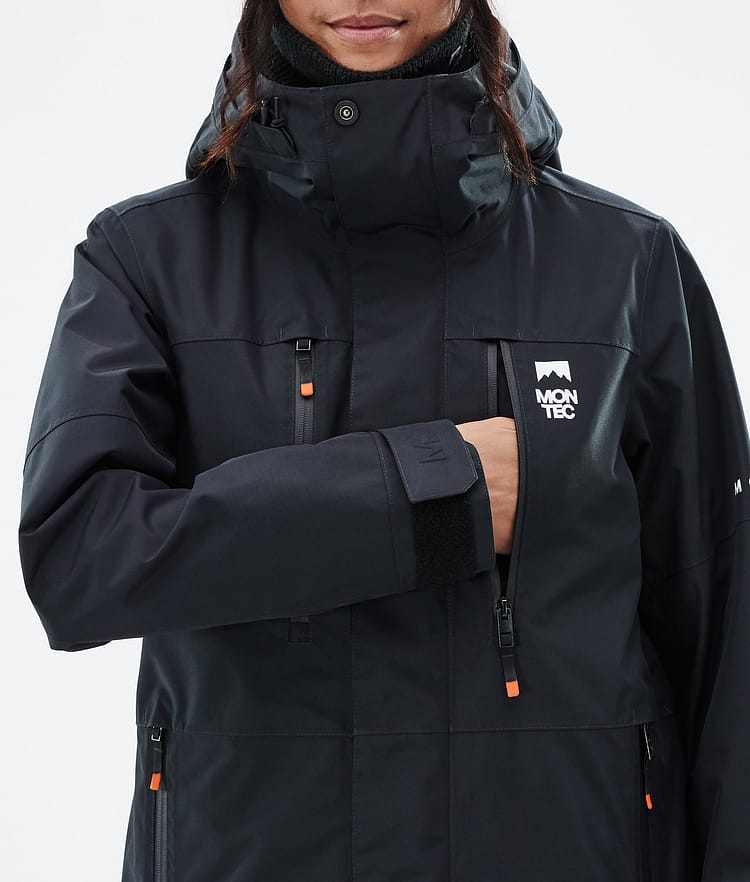 Montec Fawk W Lumilautailutakki Naiset Black, Kuva 8 / 9