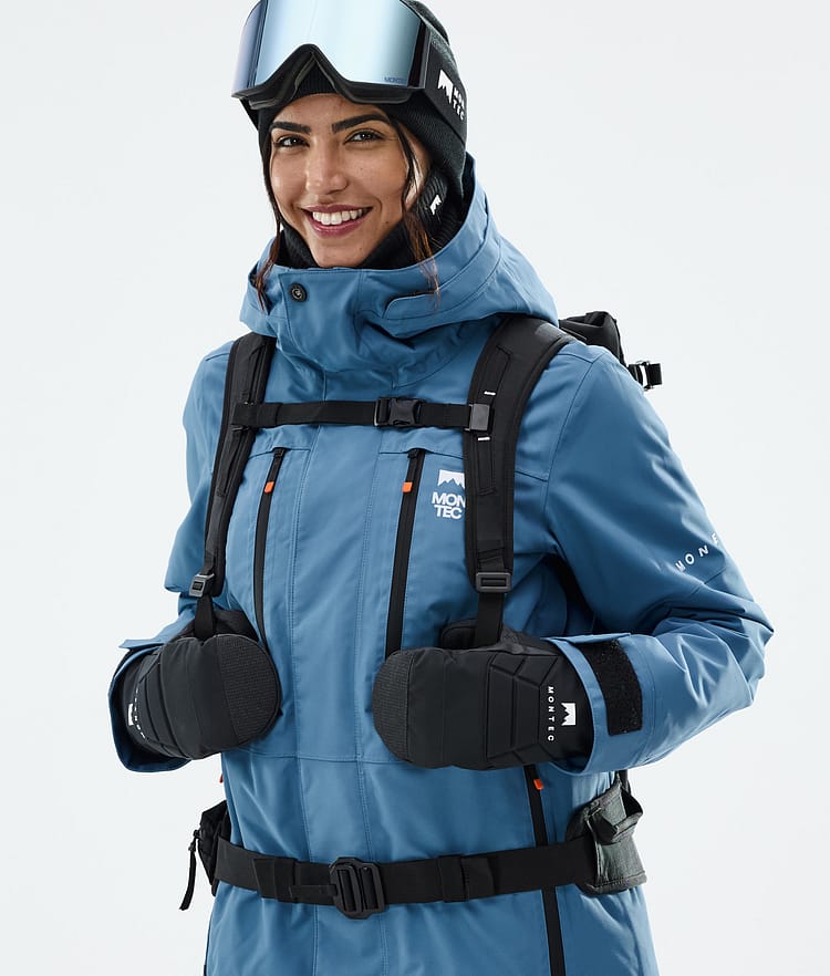 Montec Fawk W Lumilautailutakki Naiset Blue Steel, Kuva 2 / 10