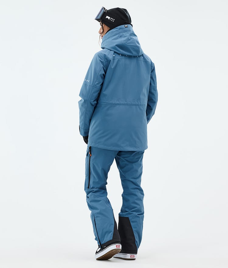 Montec Fawk W Lumilautailutakki Naiset Blue Steel, Kuva 5 / 10