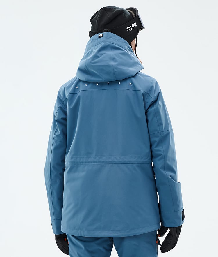 Montec Fawk W Lumilautailutakki Naiset Blue Steel, Kuva 7 / 10