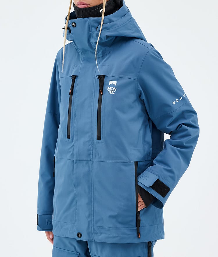 Montec Fawk W Laskettelutakki Naiset Blue Steel, Image 7 of 9