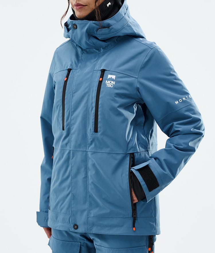 Montec Fawk W Laskettelutakki Naiset Blue Steel, Kuva 8 / 10