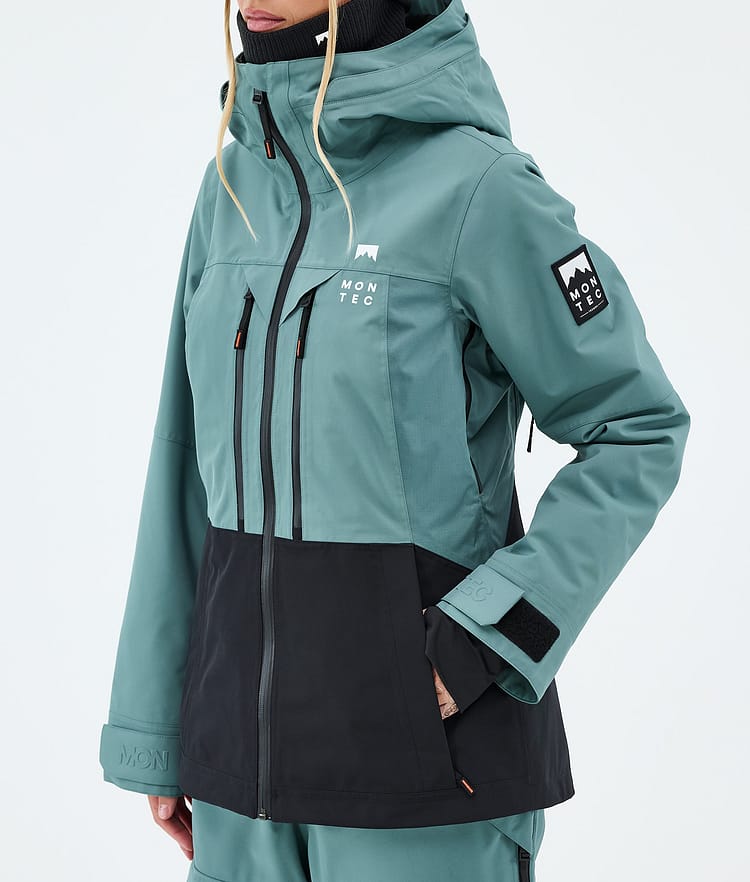 Montec Moss W Laskettelutakki Naiset Atlantic/Black, Kuva 7 / 9