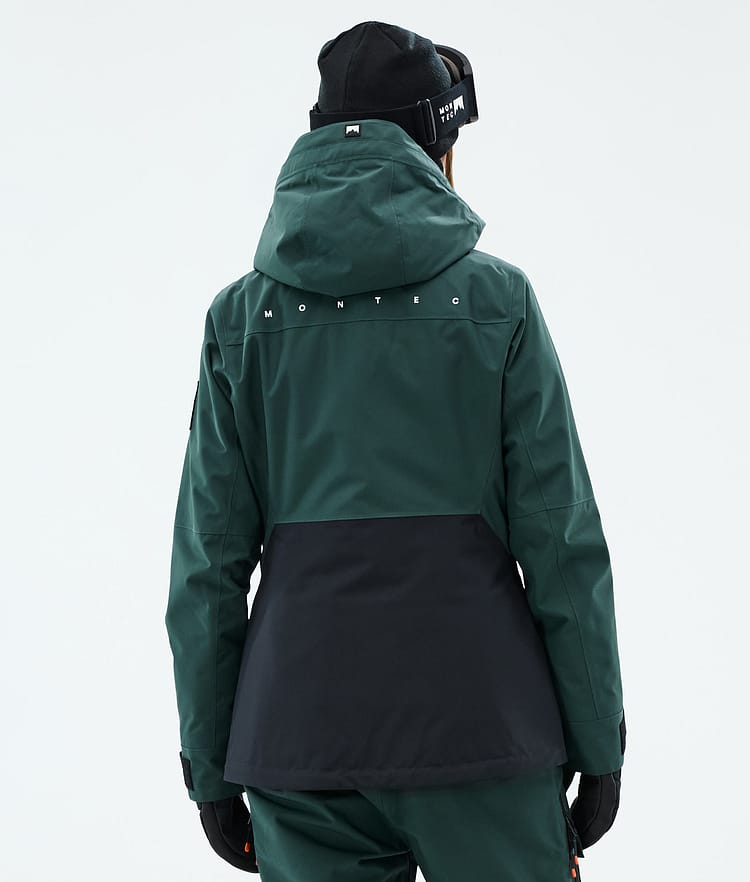 Montec Moss W Laskettelutakki Naiset Dark Atlantic/Black, Kuva 7 / 10