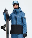 Montec Moss W Lumilautailutakki Naiset Blue Steel/Black
