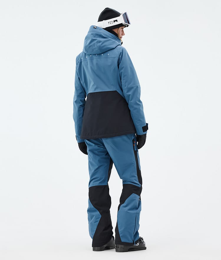 Montec Moss W Laskettelutakki Naiset Blue Steel/Black, Kuva 5 / 10