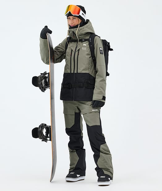 Montec Moss W Lumilautailu Outfit Greenish/Black