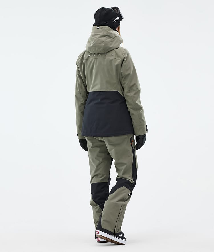 Montec Moss W Lumilautailutakki Naiset Greenish/Black, Kuva 5 / 10