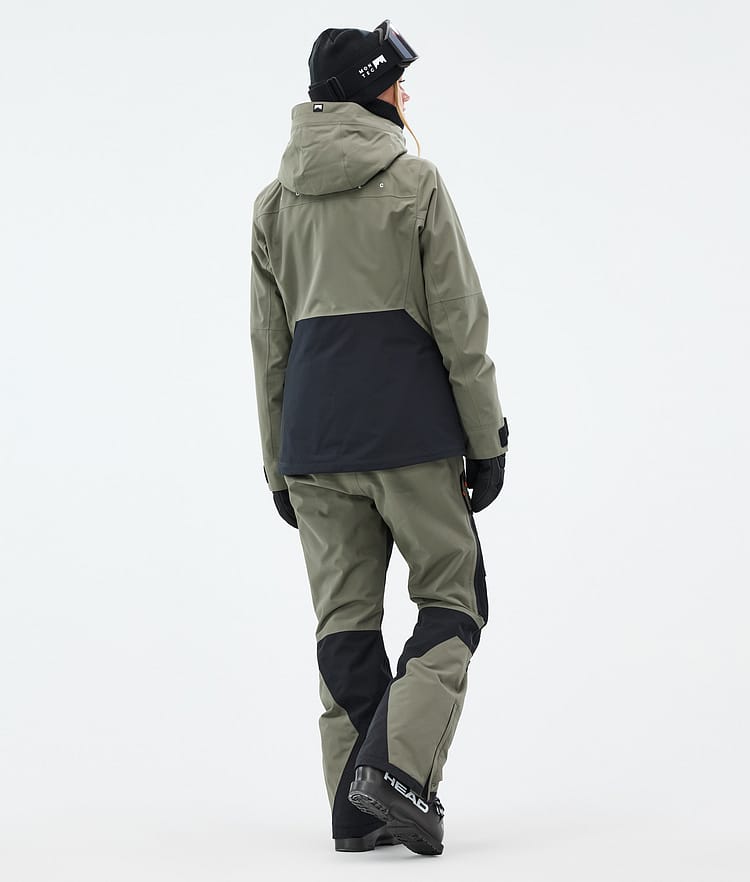 Montec Moss W Laskettelutakki Naiset Greenish/Black, Kuva 5 / 10