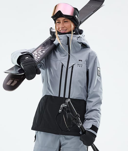 Montec Moss W Laskettelutakki Naiset Soft Blue/Black