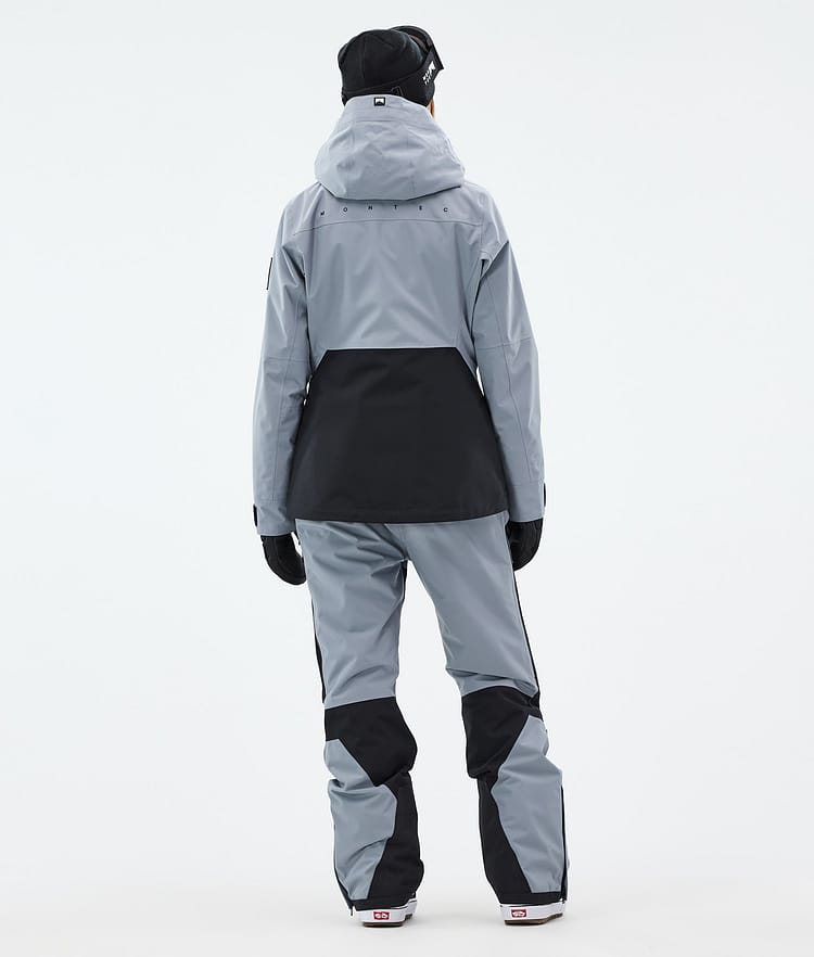 Montec Moss W Lumilautailutakki Naiset Soft Blue/Black Renewed, Kuva 5 / 10