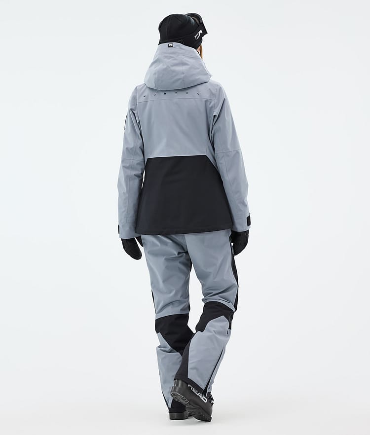 Montec Moss W Laskettelutakki Naiset Soft Blue/Black, Kuva 5 / 10