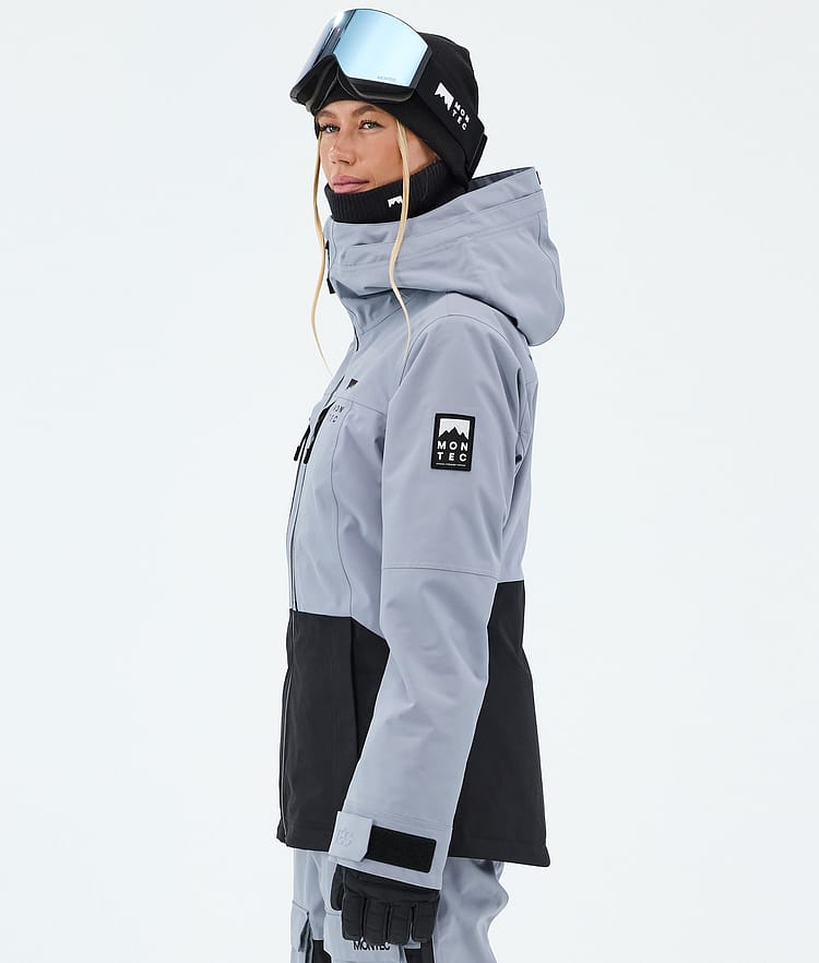 Montec Moss W Lumilautailutakki Naiset Soft Blue/Black, Kuva 5 / 9