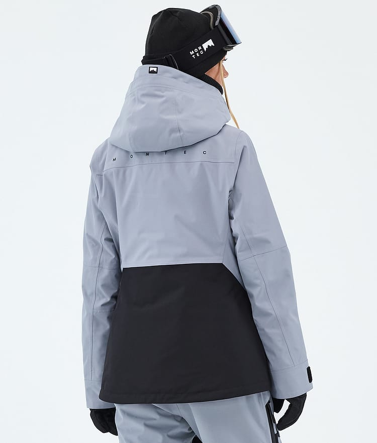 Montec Moss W Lumilautailutakki Naiset Soft Blue/Black, Kuva 6 / 9