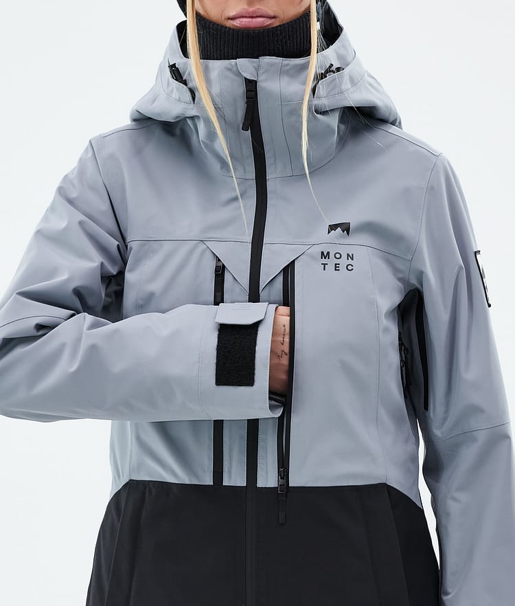 Montec Moss W Lumilautailutakki Naiset Soft Blue/Black Renewed, Kuva 9 / 10