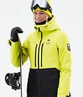 Montec Moss W Lumilautailutakki Naiset Bright Yellow/Black Renewed, Kuva 2 / 10