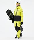 Montec Moss W Lumilautailutakki Naiset Bright Yellow/Black Renewed, Kuva 3 / 10