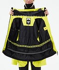 Montec Moss W Lumilautailutakki Naiset Bright Yellow/Black Renewed, Kuva 10 / 10