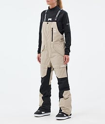 Montec Fawk W Lumilautailuhousut Naiset Sand/Black