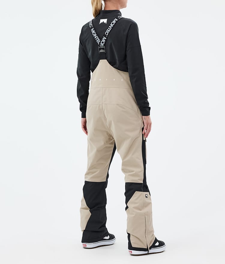 Montec Fawk W Lumilautailuhousut Naiset Sand/Black Renewed, Kuva 4 / 7