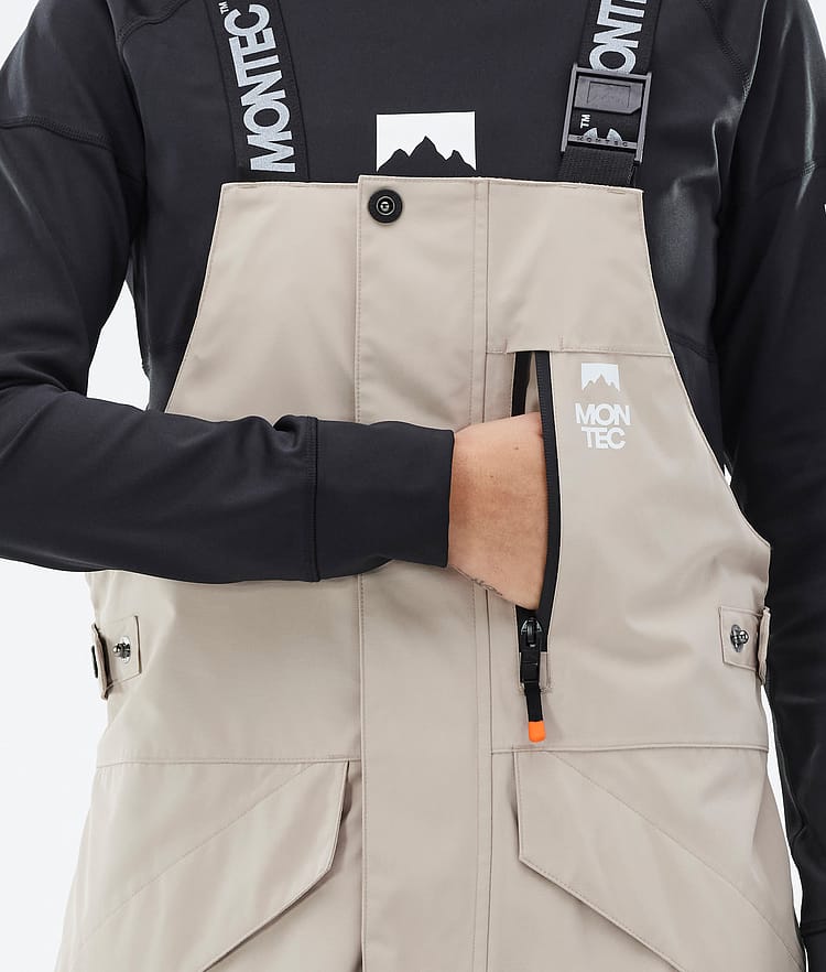 Montec Fawk W Lumilautailuhousut Naiset Sand/Black, Kuva 6 / 7