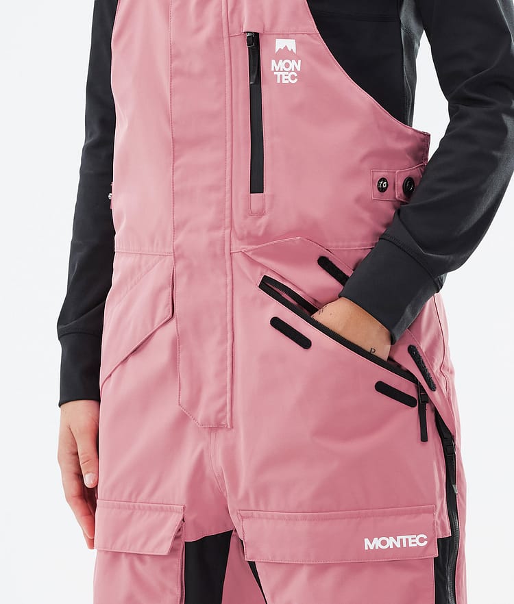 Montec Fawk W Lasketteluhousut Naiset Pink/Black, Kuva 4 / 6