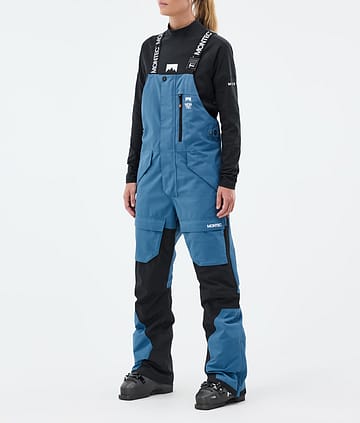 Montec Fawk W Lasketteluhousut Naiset Blue Steel/Black