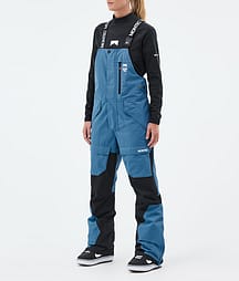 Montec Fawk W Lumilautailuhousut Naiset Blue Steel/Black