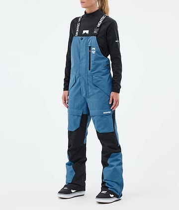 Montec Fawk W Lumilautailuhousut Naiset Blue Steel/Black