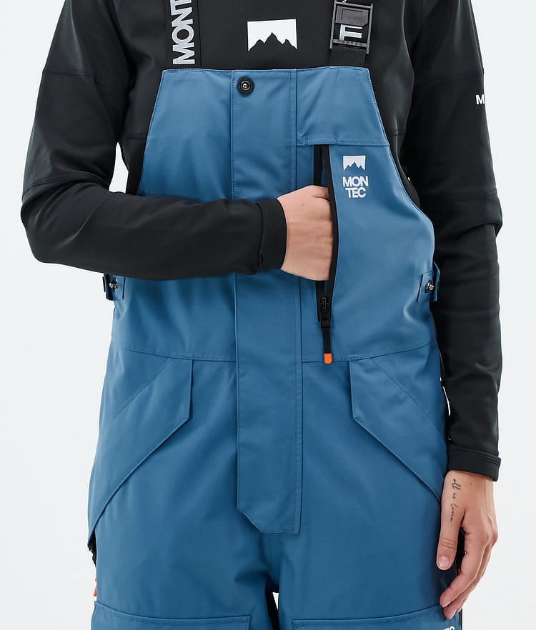 Montec Fawk W Lumilautailuhousut Naiset Blue Steel/Black Renewed, Kuva 6 / 7