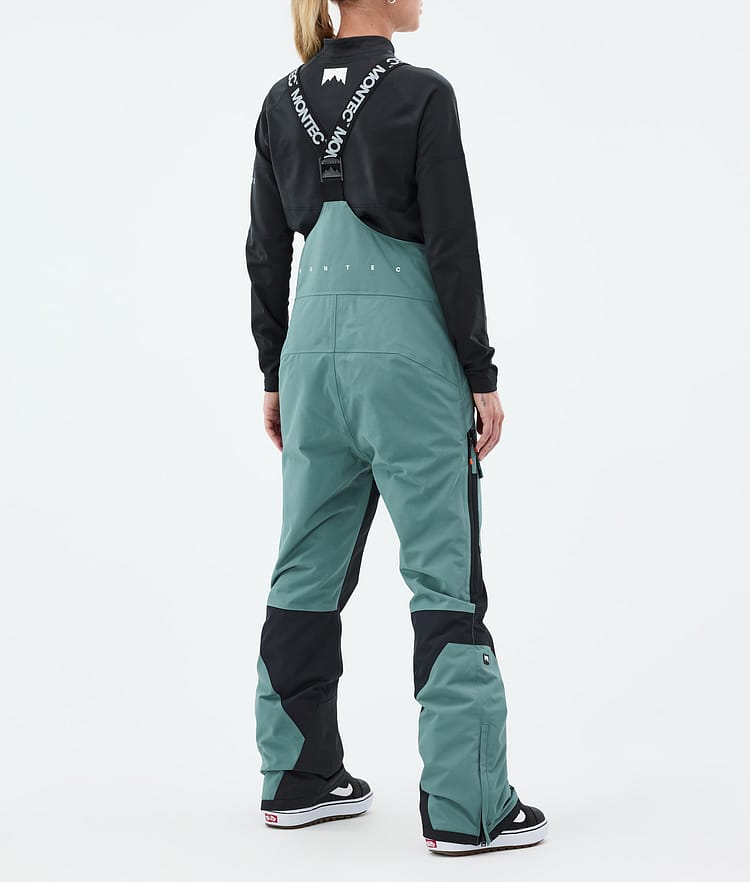 Montec Fawk W Lumilautailuhousut Naiset Atlantic/Black, Kuva 4 / 7