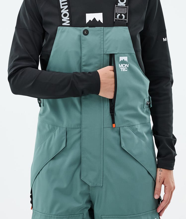 Montec Fawk W Lumilautailuhousut Naiset Atlantic/Black, Kuva 6 / 7