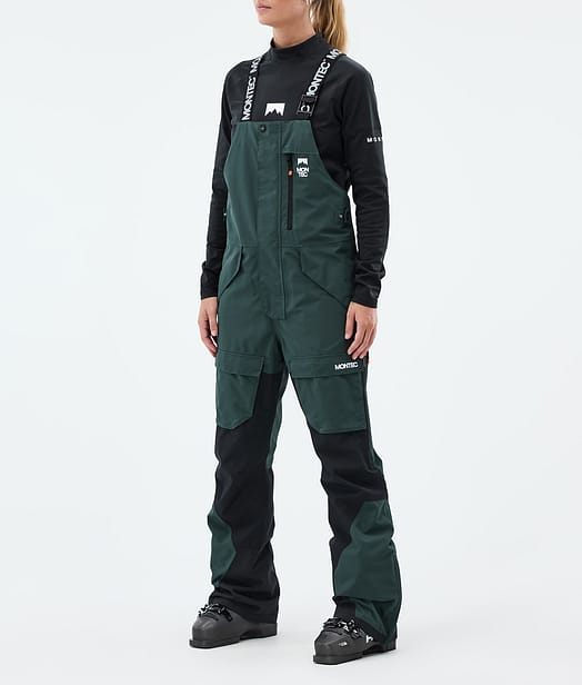 Montec Fawk W Lasketteluhousut Naiset Dark Atlantic/Black