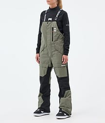 Montec Fawk W Lumilautailuhousut Naiset Greenish/Black