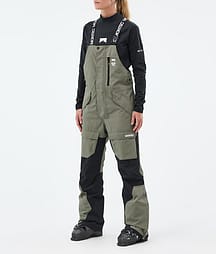 Montec Fawk W Lasketteluhousut Naiset Greenish/Black